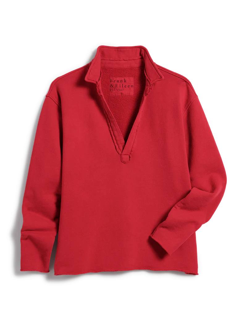 Patrick Popover Henley Triple Fleece