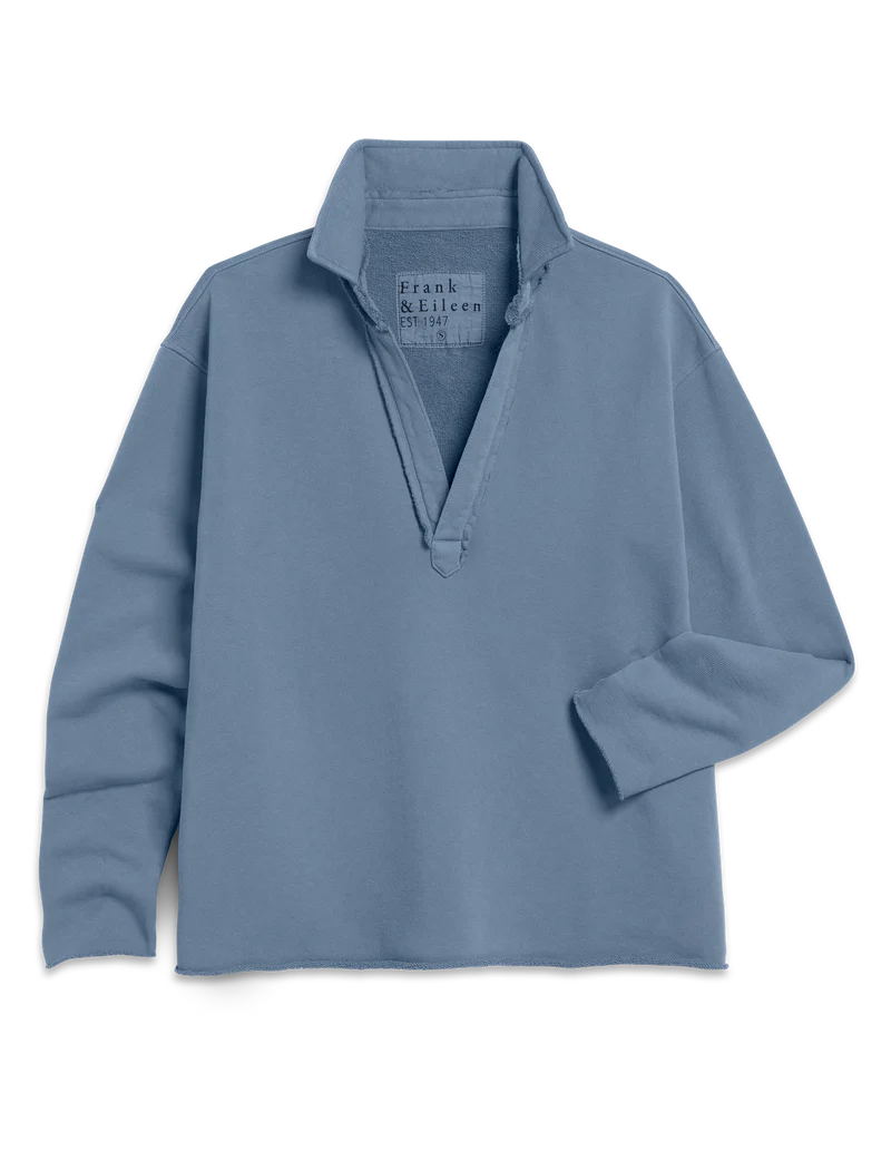 Patrick Popover Henley Triple Fleece