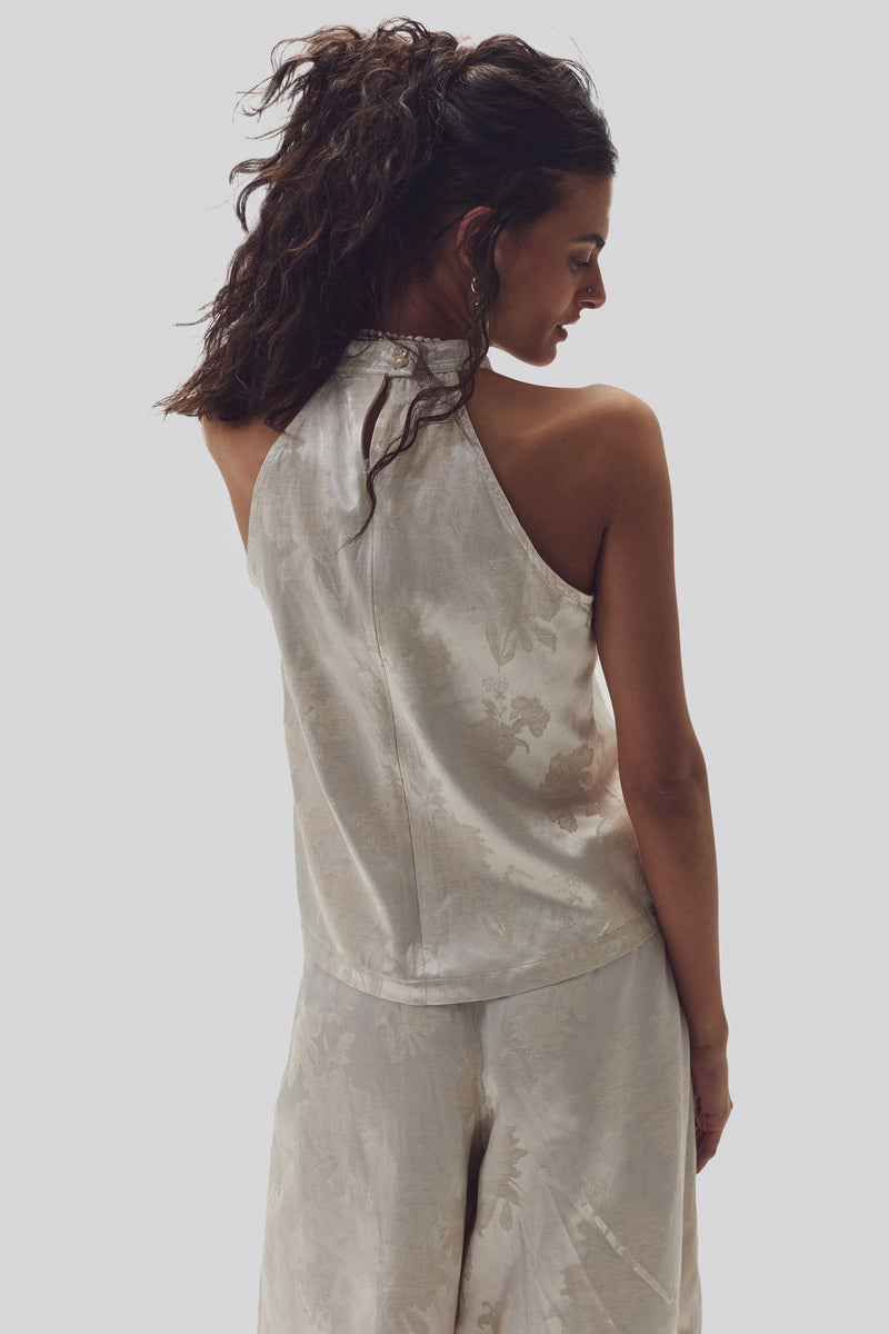 Lanhtropy Olivia Brocade Top – Erica Wilson
