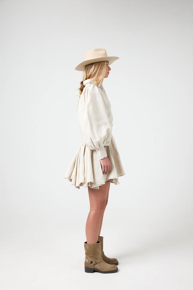 Camille Linen Dress