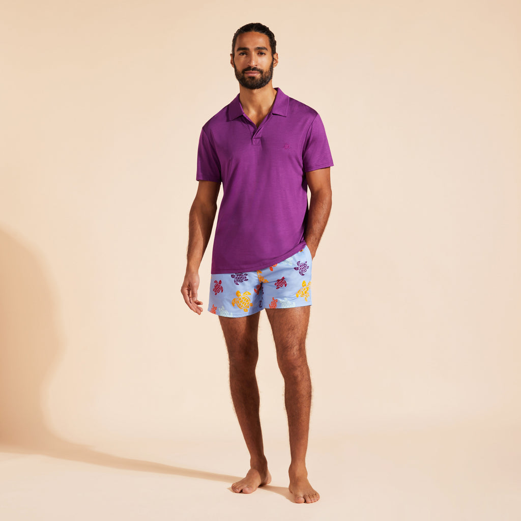 Mens Stretch Swim Trunks Multi Turtles