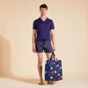 Men Stretch Swim Trunks Micro Turtles