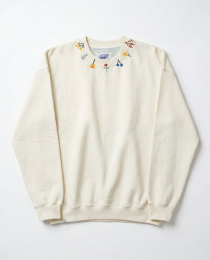 Ellen Floral Embroidered Sweatshirt
