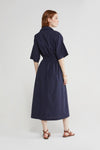 Poplin Midi Dress