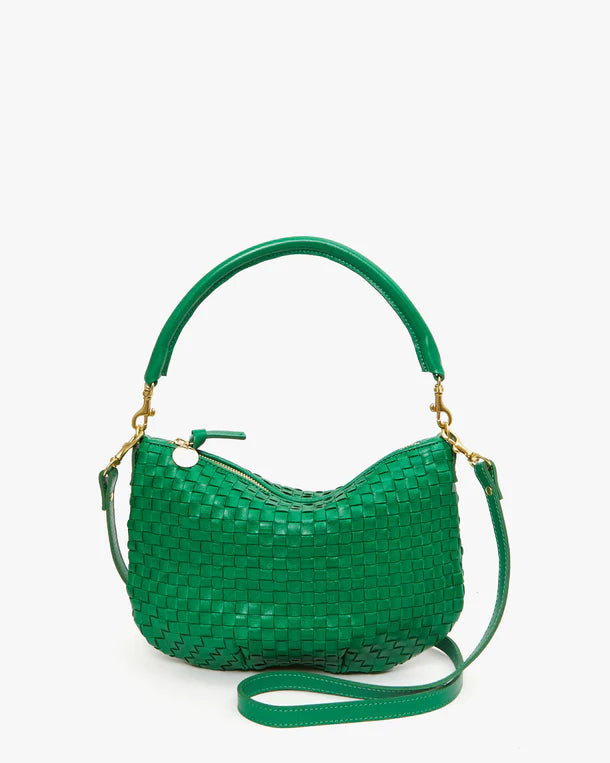 Grass Woven Petit Moyen Messenger