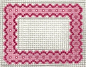 Pink Rick Rack Frame 5x7