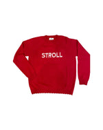 Stroll Cashmere Frayed Crew