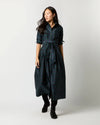 Classic Shirtwaist Maxi Dress