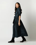 Classic Shirtwaist Maxi Dress