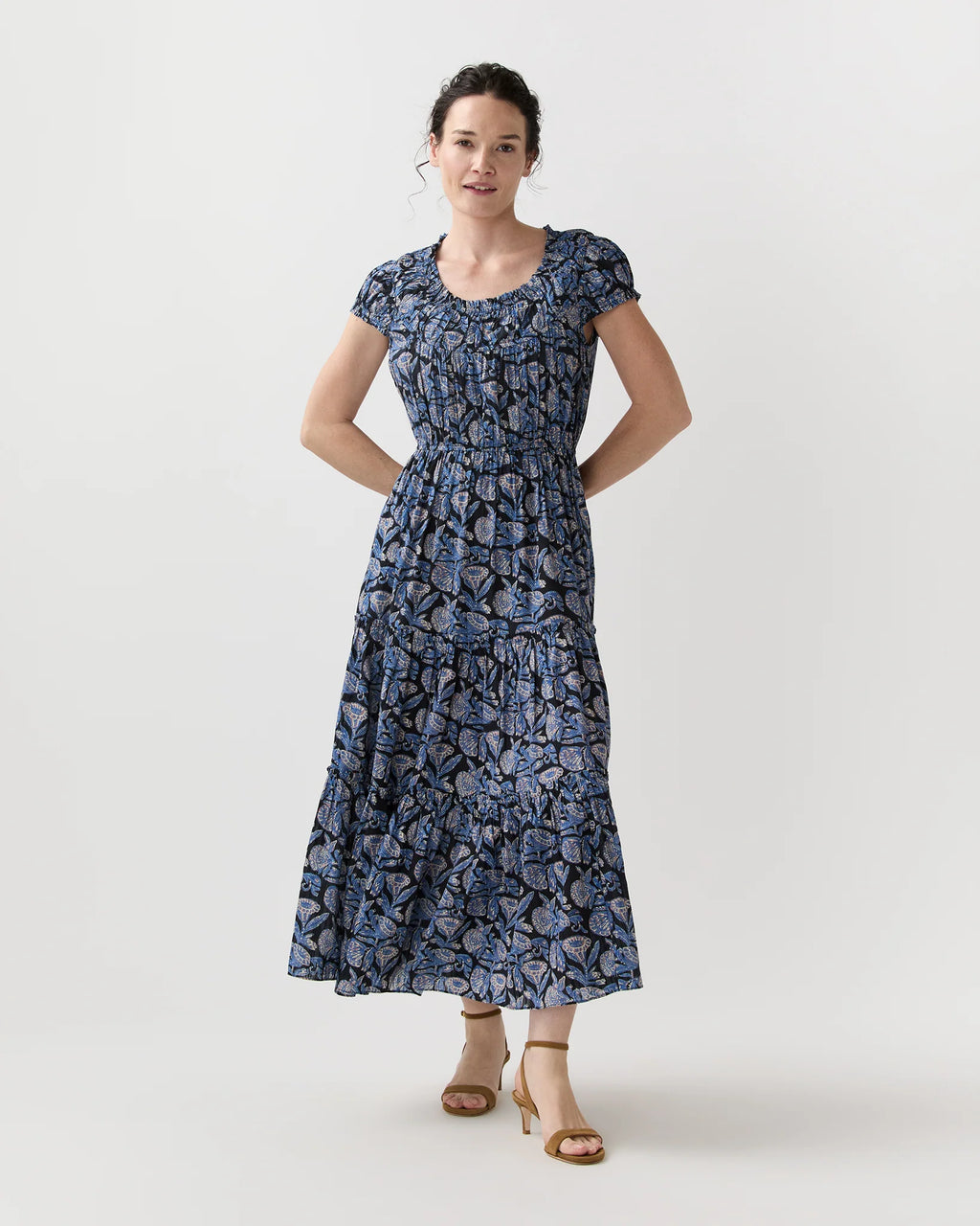 Ulla Johnson Alexi Short Sleeve Midi Dress – Erica Wilson
