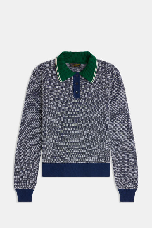 Sakina Bicolored Knit Sweater