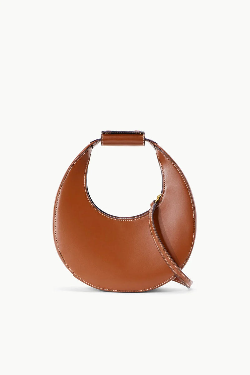 Tan Mini Moon Bag