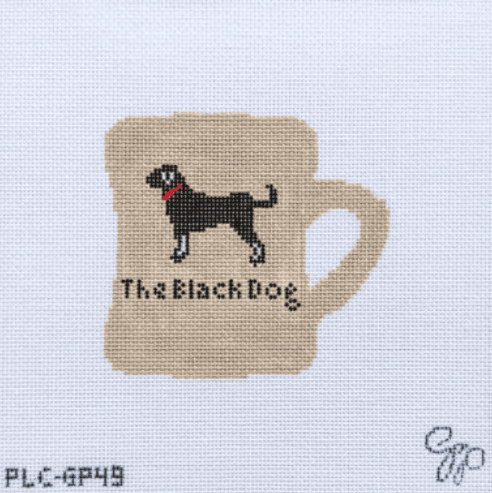 Black Dog Coffee Mug