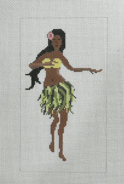 Hula Girl Canvas