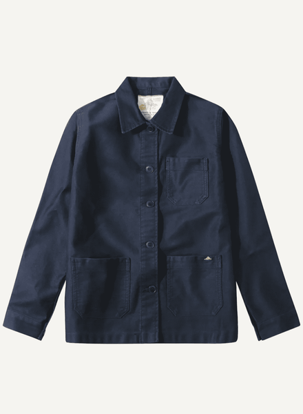 LE MONT ST MICHEL モレスキン チョアコート 46 Le Mont St Michel French Work Chore Jacket - Kaki | Chore