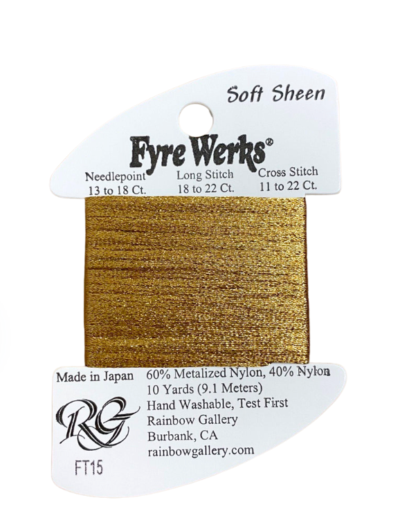 FYRE WERKS, Old Gold FT15