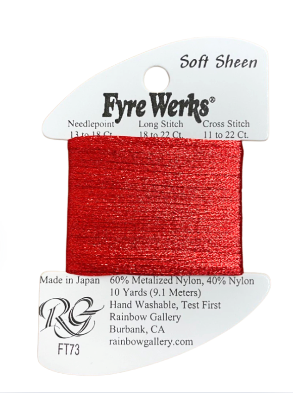 FYRE WERKS, Christmas Red FT73