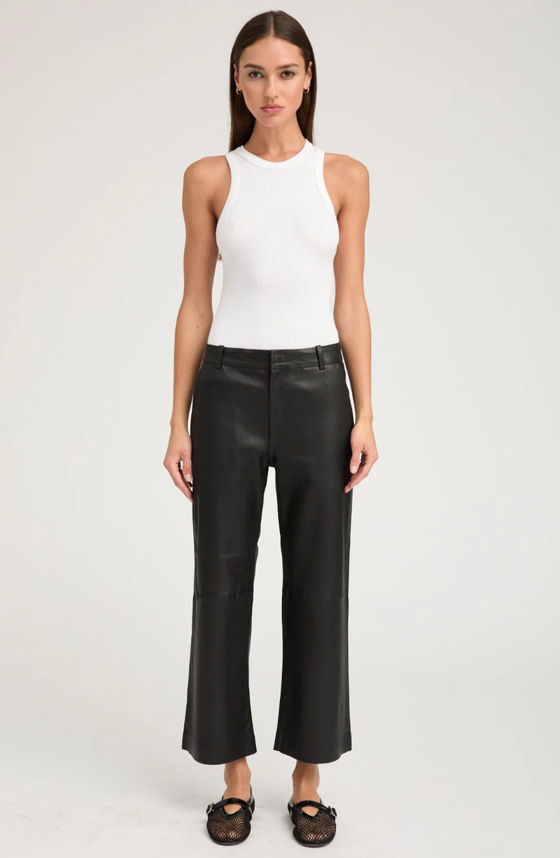 Cropped Baggy Trousers
