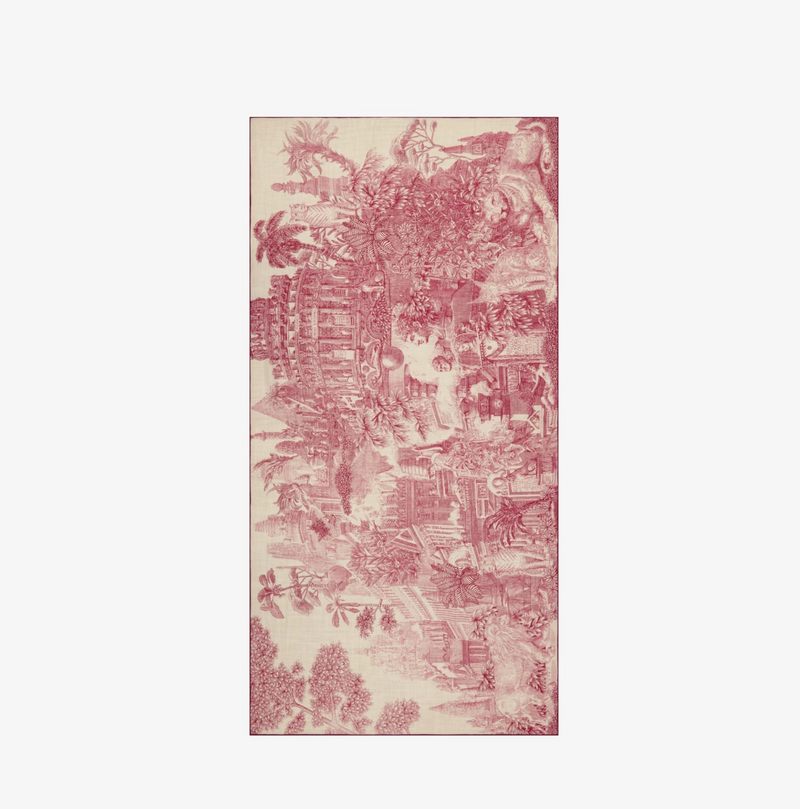 Scarf 100 Wool Silk Piranesi