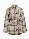 Mikaela Plaid Shacket