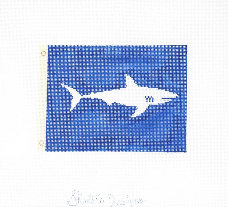 Shark Warning Flag