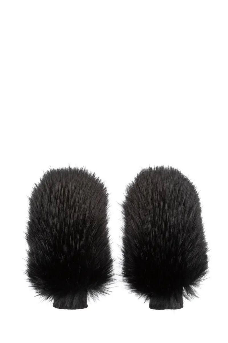 Faux Fur Mittens