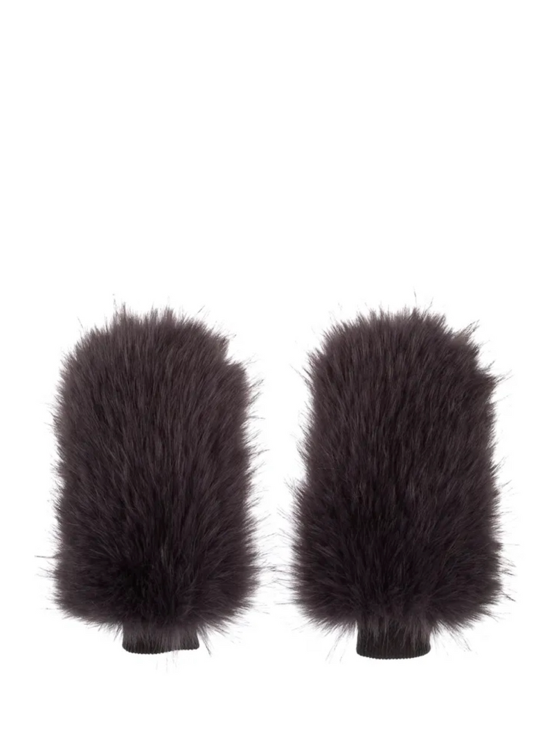 Faux Fur Mittens