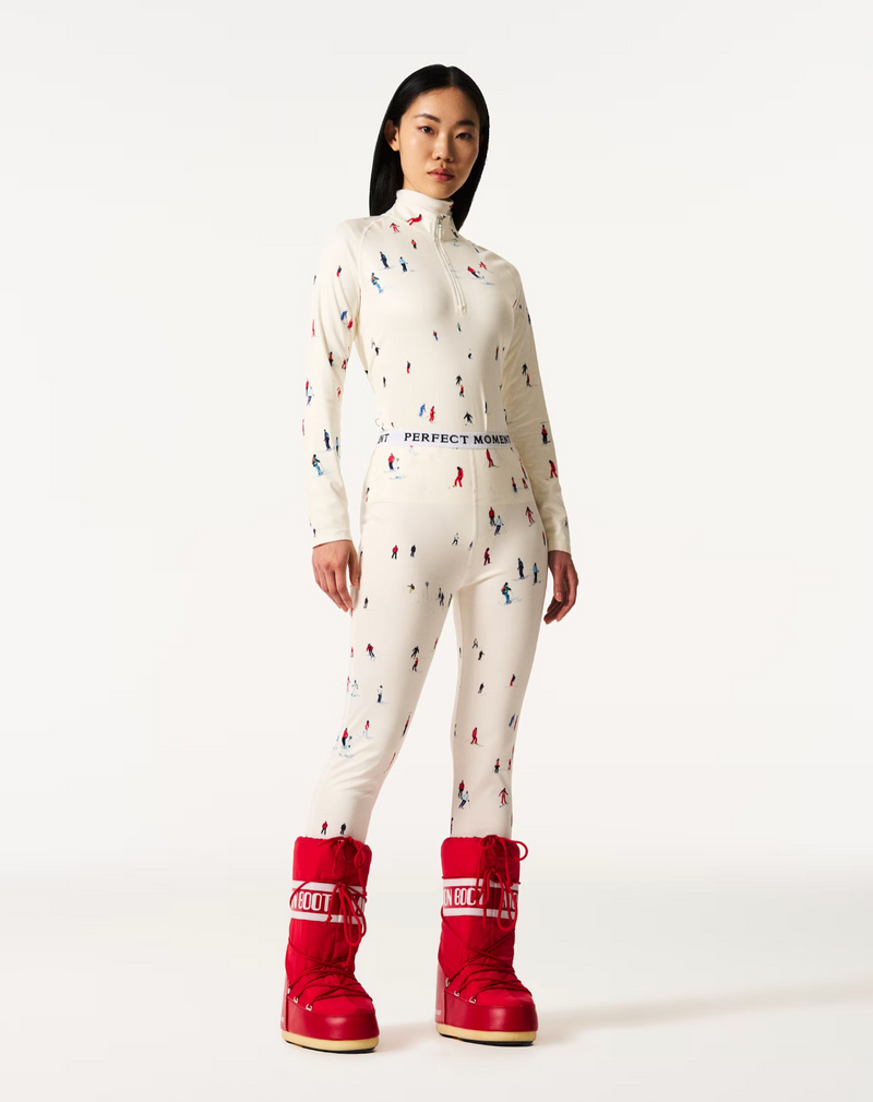 Printed Base Layer Leggings Dede Ski Print