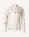 1/4 Zip Base Layer Top Dede Ski Print