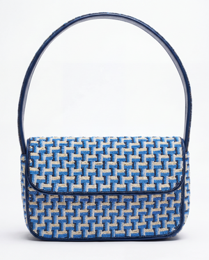 Basketweave Beaded Brewery Bag