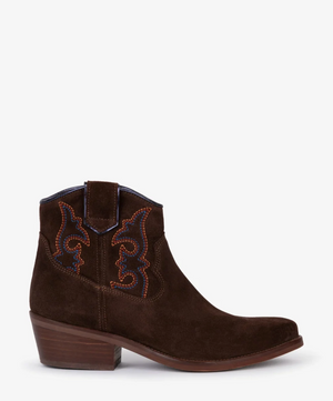 Cassidy Suede Embroidered Boot