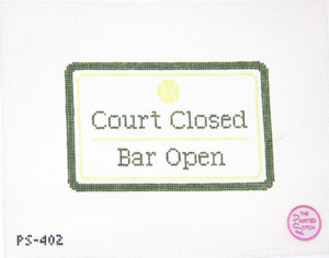Court Closed, Bar Open