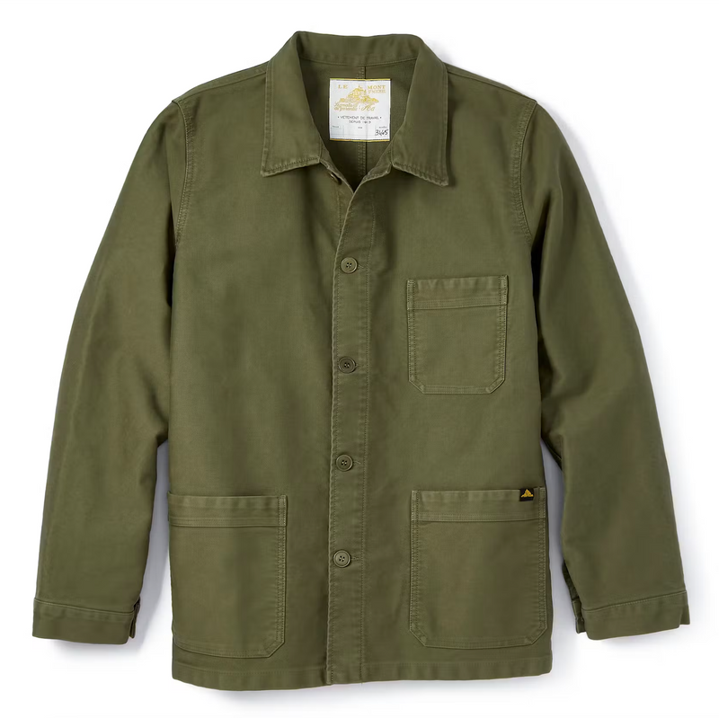 Le Mont St Michel Moleskin Work Jacket – Erica Wilson Le Mont St Michel Moleskin Work Jacket – Erica Wilson