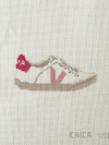 Pink Veja Sneaker Canvas