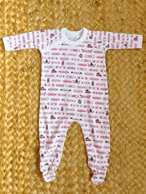 Footie PJ Tuck'd In Holiday