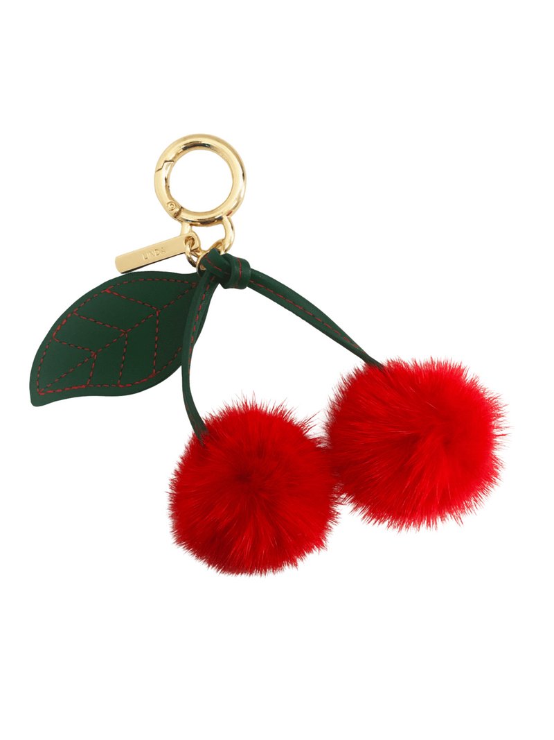 Cherry Keychain