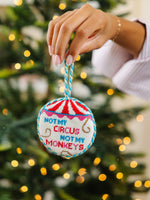 Not My Circus Needlepoint Ornament