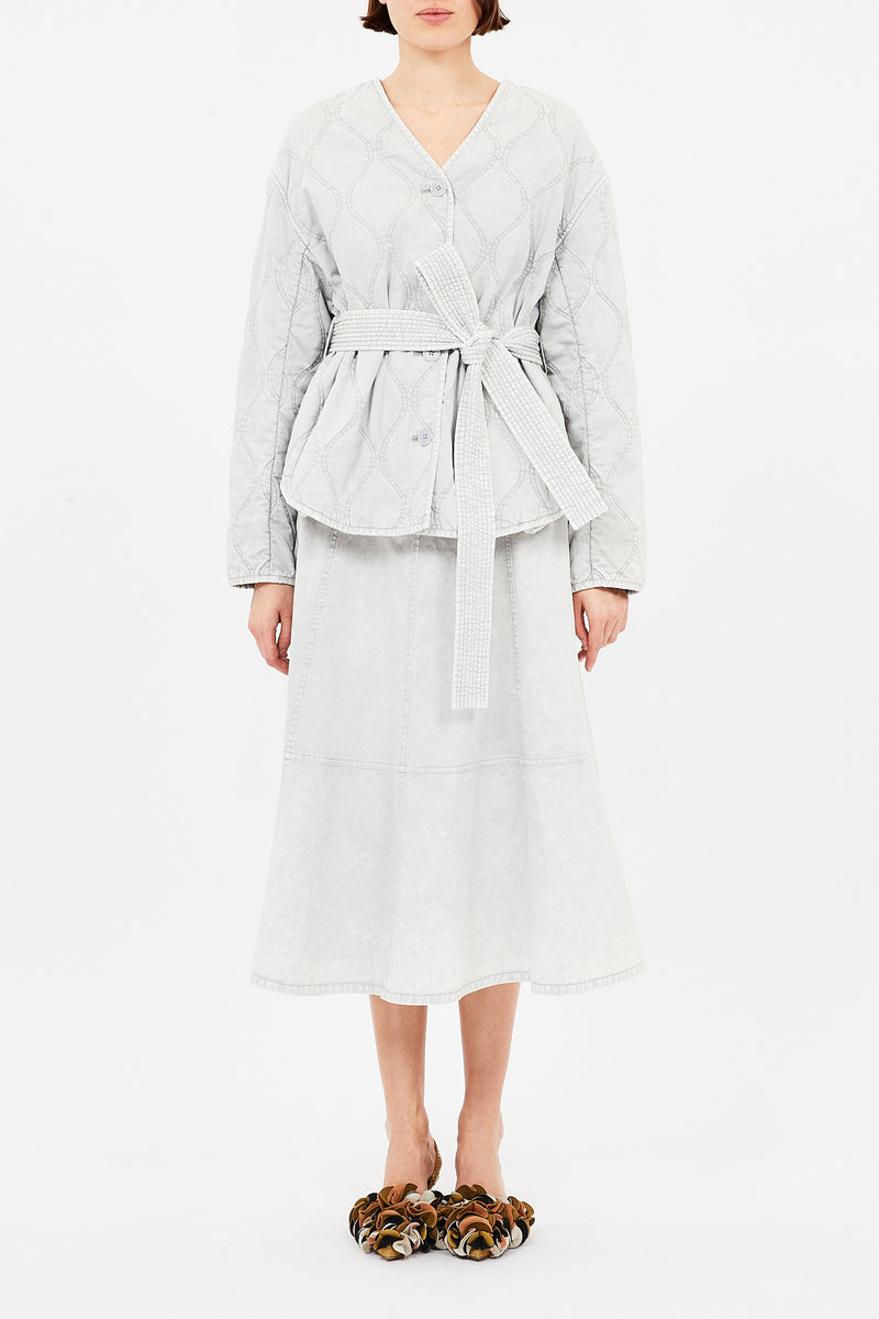 Finely High Waisted Skirt