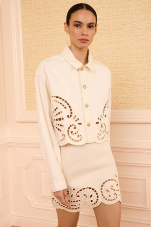 The Bobbi Jacket with Eyelet