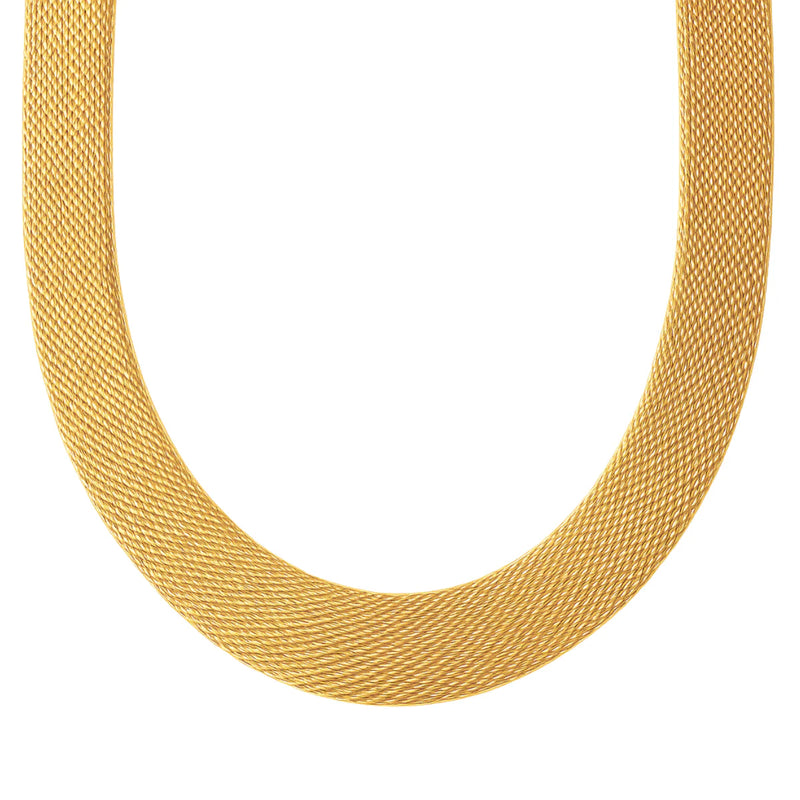 Della Mesh Chain Necklace