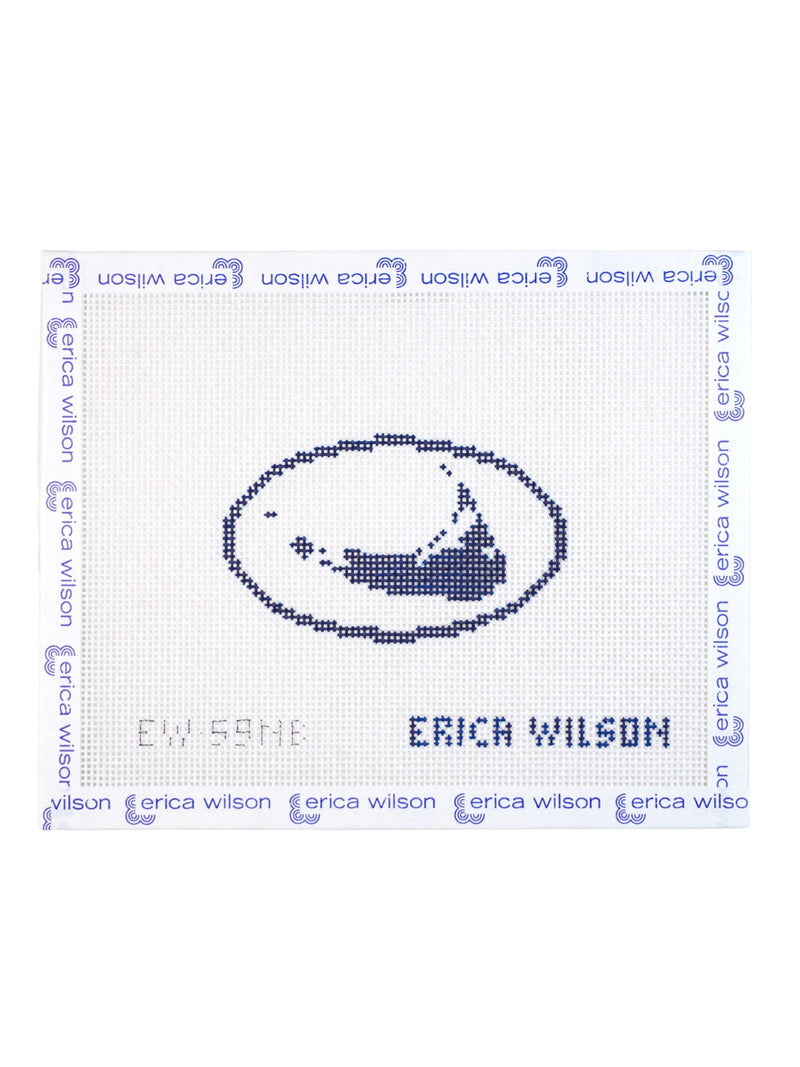 Nantucket Island Map Bumper Sticker