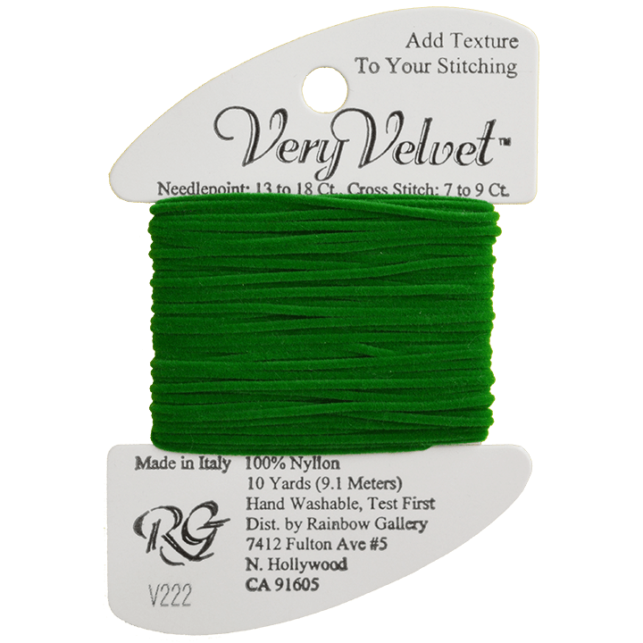 Very Velvet, Green V222