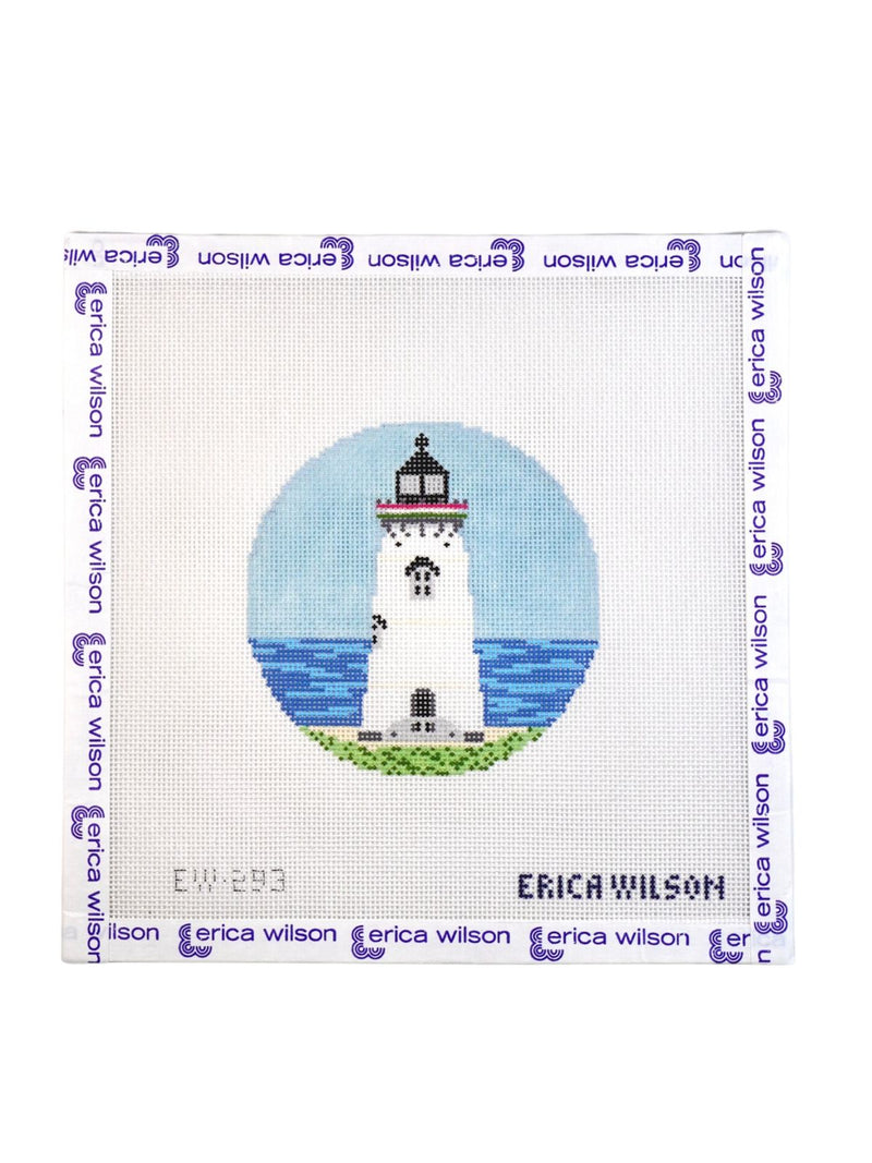 Pink & Green Edgartown Lighthouse