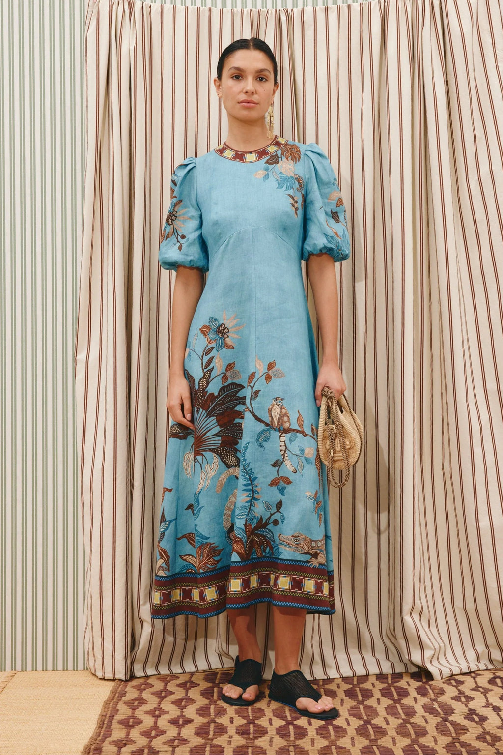 alemais midi dress sale Alemais Georgie Midi Dress Multi / US 10
