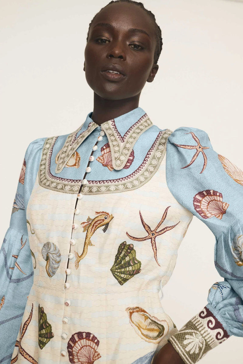 Bath House Shirtdress