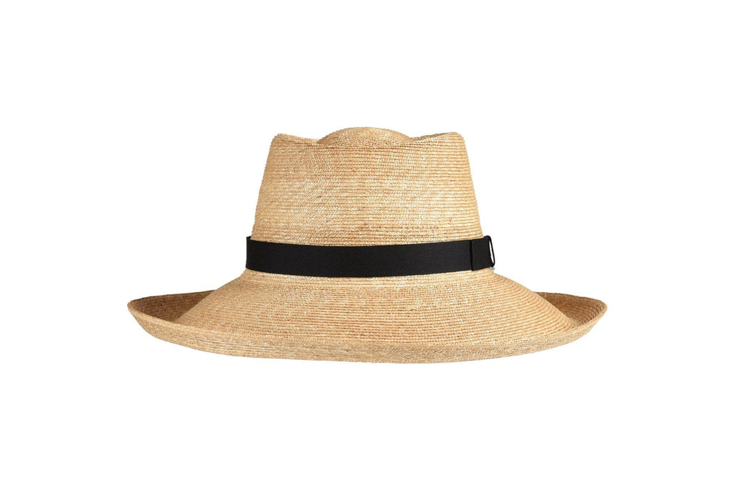 Madaket Large Brim Brim - Leghorn Straw