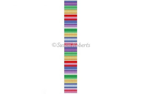 Candy Stripes Key Fob