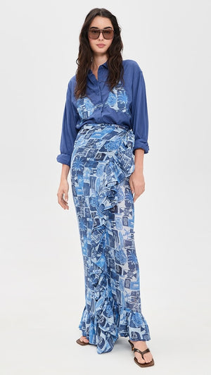 Ruffle Power Pareo