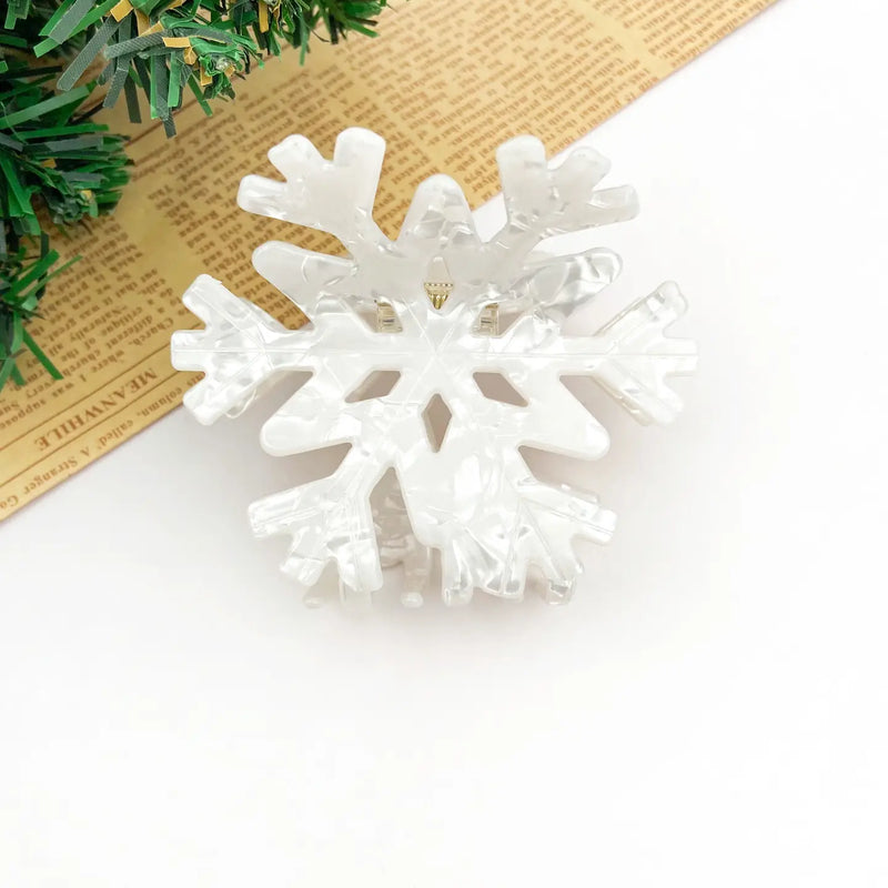 Snowflake Hair Clip