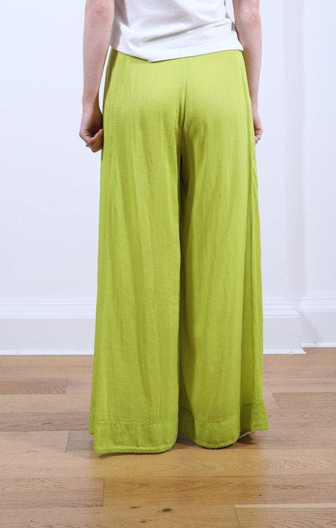 Cotton Silk Voile Pants